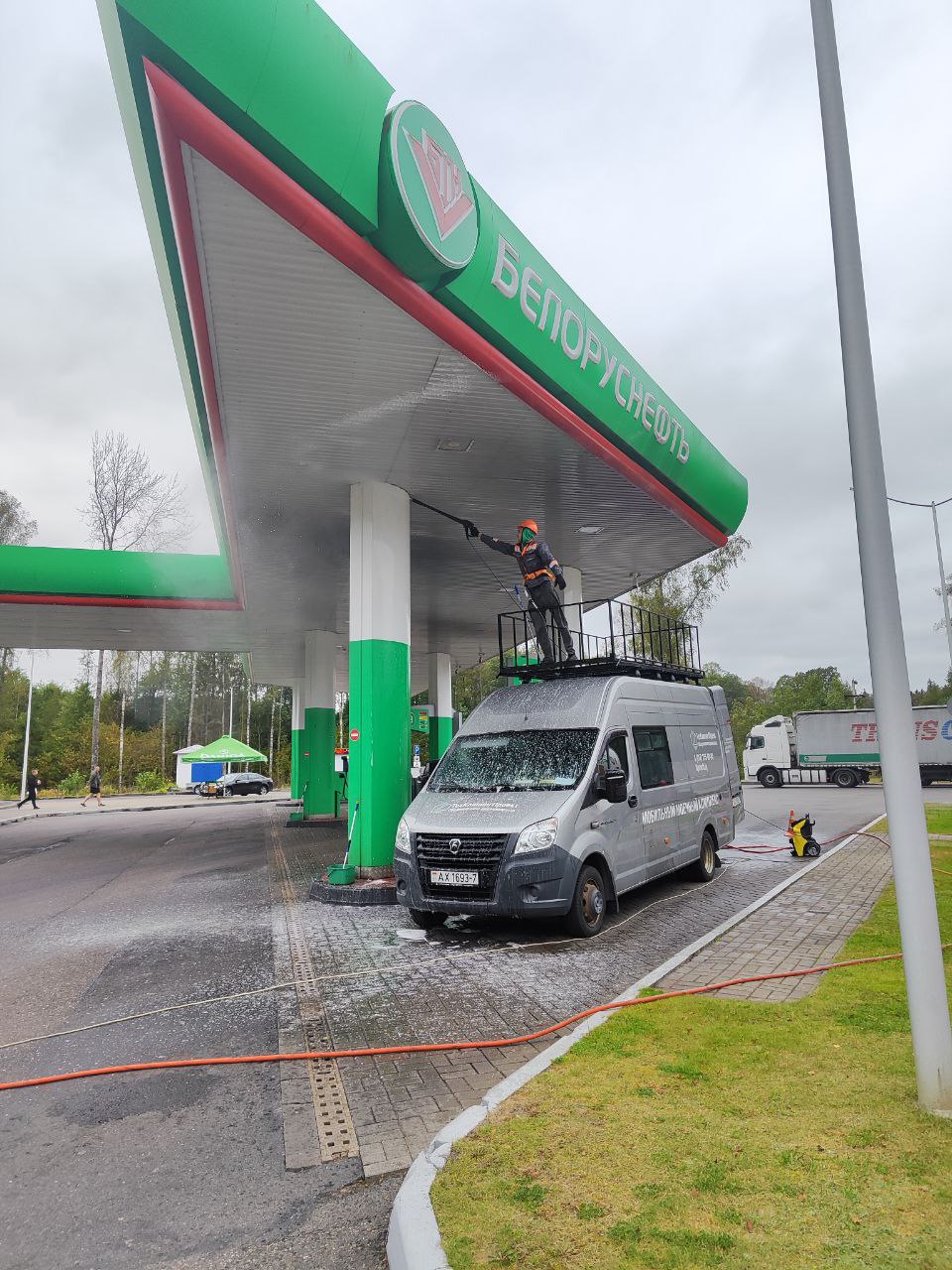 Уборка АЗС