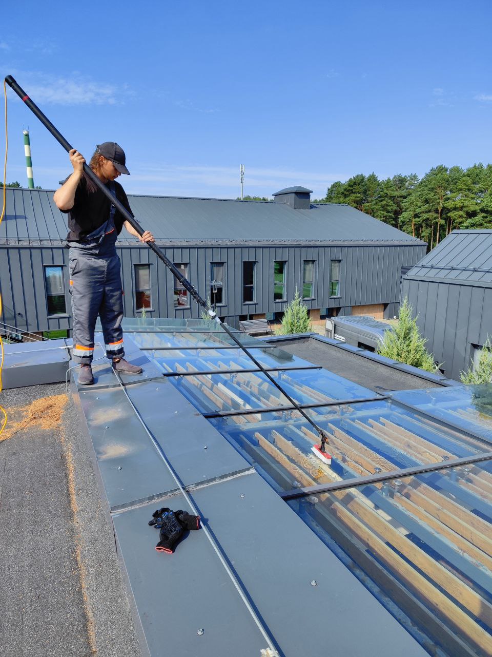 Мойка окон и фасадов