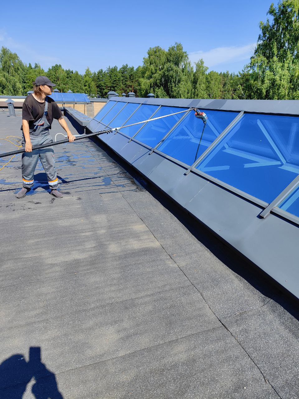 Мойка окон и фасадов